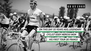 This photo captures beautifully his concentration and focus during the 54 km stage 23 individual time trial. On This Day Eddy Merckx Wins First Tour De France ÙÙØ¯ÙÙ Dailymotion