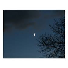 Waxing Crescent Moon In Sagittarius Art Photo Nature Posters Photo Art Photo
