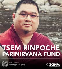 H.E. Tsem Rinpoche's life is an inspiring example of one who has lived only  to benefit others; one who never gave up the Dharma despite the  difficulties and sufferings that he faced.