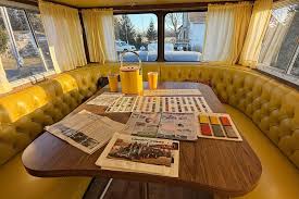 Image result for Fantasy Yellow 1962 Motor Home