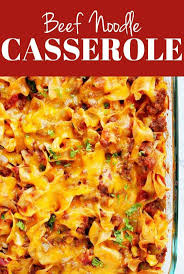 Cheesy Beef Noodle Casserole Best Ground Beef Casserole With Wide Egg Noodles Tomato Sauce And Baked Beef Noodle Casserole Beef And Noodles Noodle Casserole