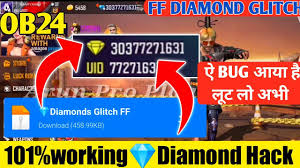 In just a few clicks, you will get unlimited diamonds & coins. Free Fire Diamond Glitch Free Fire Diamond Bug Free Fire Diamond Hack How To Hack Free Fire Bug Free Hacks Bugs