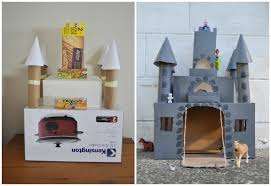 Fold each side of the paper to the center crease and unfold it. 18 Cardboard Box Crafts To Make Kids Cardboard Box Ideas