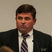 Retired U.S. Army colonel Raymond Lacey, gives his