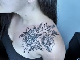 Because the master's fantasy, incredible colors, and techniques he uses are added to the charming outlines of the rose. Rose Tattoo Enhancement Addon Emblem Tattoo Studio Facebook