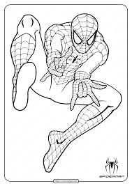For boys and girls, kids and adults, teenagers and toddlers, preschoolers and older kids at school. Free Printable Spiderman Hero Coloring Page Avengers Coloring Pages Spiderman Coloring Superman Coloring Pages