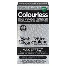 Click each variant above to find out which one is right for you. Colourless Max Effect Hair Colour Remover Removes Permanent And Semi Permanent Hair Colour No Bleach Or Ammonia Walmart Canada