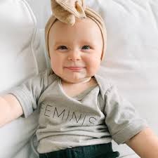 Body féministe pour bébé