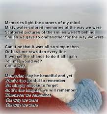 The Way We Were Recorded By Barbra Streisand Barbra Streisand Words Music Sing