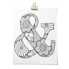 You can use our amazing online tool to color and edit the following alphabet coloring pages for adults. Lettering Coloring Pages 6 Beautiful Free Pages To Relax And Color