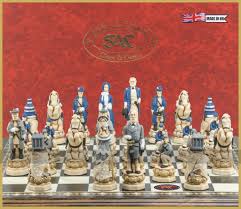 Our selections cover a range of conflicts, from wwii, medieval japan, the american for many, a war game is more than the usual army board games. Sac American Civil War Chess Set Hand Painted Without Board