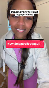 New Solgaard luggage! #travel #luggage #unpack #unbox #internationaltravel
