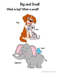 Obedient while long is having much distance from one terminating point on an object or an area to another terminating point or long can be (archaic) on account of. Tall Short Big Small Worksheets Teaching Resources Tpt