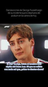 George Russell Podium