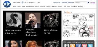 The latest and todays weather in atlanta, usa updated regularly. Ajc To Offer News In Meme Format The Atlanta Banana