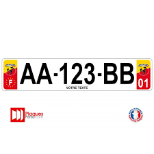 Commandez en ligne votre plaque d'immatriculation voiture, moto, 4x4 et véhicule de collection. Plaque D Immatriculation Couleur Abarth Personnalisee Abarth