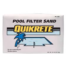 Quikrete 50 Lb Pool Filter Sand 115350 The Home Depot Pool Filter Sand Swimming Pool Filters Pool Sand