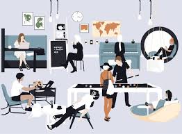 Vector For Architecture Coffee Shop People Toffu Co Architecture Drawing People Illustration Library Architecture