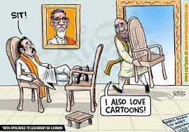 The cartoon of uddhav thackeray that was allegedly shared by the navy veteran over whatsapp and has navy veteran brutally attacked by shiv sena goons for sharing uddhav thackeray cartoon. Facebook
