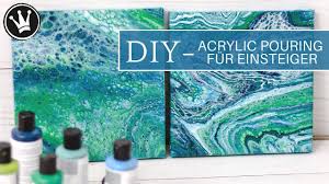 Die wichtigsten techniken zur erreichung der zellen im acryl gießen sind Acrylic Pouring Anleitung Acryl Giessen In 5 Schritten