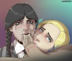 Wednesday And Enids Sloppy Head comic porn | HD Porn Comics