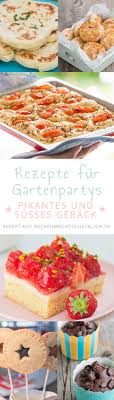 Die Besten Backrezepte Fur Gartenpartys Backen Macht Glucklich Essbarekleinigkeiten Tolle Gartenparty Reze In 2020 Baking Recipes Party Finger Foods Vegan Fast Food