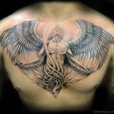 Angel wings tattoo drawings at paintingvalley com explore. 70 Stylish Wings Tattoo For Chest