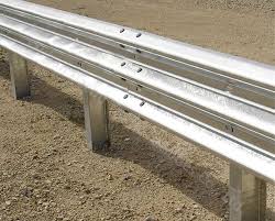 Hot-Dip Galvanized Q345B Thrie Beam Guardrails
