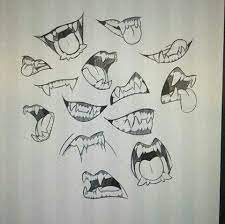 Cartoon monster mouth stock photos and images. Monster Mouths Art Reference Mouth Drawing Drawings