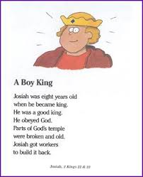Josiah A Boy King Story Kids Korner Biblewise Sunday School Kids Bible Stories For Kids Kids Sunday School Lessons