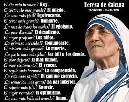 La madre teresa de calcuta fue merecedora del premio nobel de paz en 1979 y se le han atribuido varios milagros. Madre Teresa De Calcuta El Catalan