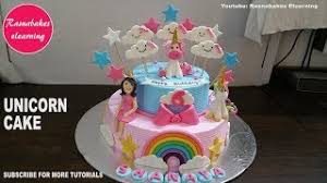 Adorable unicorn sweet shapesâ® variety fondant. Rainbow Unicorn Birthday Cake Ideas Design Decorating Tutorial Video Classes Courses At Home Youtube