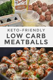 This Easy Low Carb Meatball Recipe Uses Ingredients Like Almond Flour And Parmesan Cheese In 2020 Delicious Meatball Recipe Keto Recipes Dinner Meatball Recipes Easy