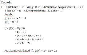 Sep 14, 2017 · dua garis sejajar pernahkah anda memerhatikan rel atau lintasan kereta api? Rumus Cepat Fungsi Komposisi Fungsi Dan Fungsi Invers Rumusq Id