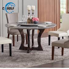 The round wooden table and the chairs are from noir furniture. Dining Table Set Room Decorative Modern Dining Table Round Marble Table Top With Solid Wood Legs Dining Tables Aliexpress