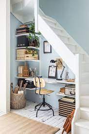 Decorating a small apartment presents unique challenges. Creative Ways To Carve Out Enough Space To Work From Home Home Office Design Home Office Space Modern Home Office