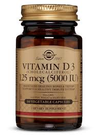 vitamin d3 cholecalciferol 5000 iu 60 vegetable capsules