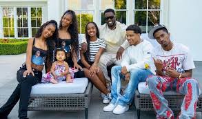 DIDDY CELEBRATES FATHER'S DAY WITH HIS KIDS AND HONORS HIS LATE DAD