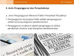 Jenis jenis pengangguran dan penyebabnya. Ekonomi Untuk Smama Kelas Xi Oleh Alam S