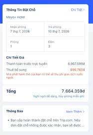 Tip săn khách sạn trên Trip mà không mất Thuế bổ sung. 1. Bạn vào Trip.com  chọn phòng và thao tác booking (Ngôn ngữ: tiếng Việt, Tiền tệ: VND). Hiện  tại tiền