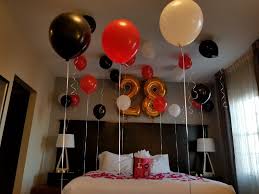 Birthday For Him Red Black And White Balloons White Balloons Birthday For Him Balloons