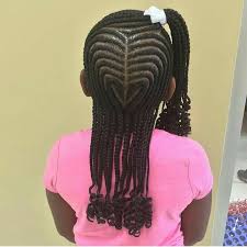 Heart Shaped Braids Kid Braid Styles Braid Styles For Girls Little Girl Braid Styles