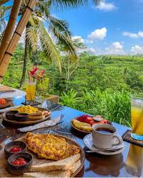 Breakfast In The Jungle Bali Indonesia Aesthetic Food Travel Food Food