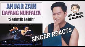 Di blog ini, kami hanya memaparkan lirik lagu. 10 15 Mb Anuar Zain And Dayang Nurfaiza Sedetik Lebih Reaction Download Lagu Mp3 Gratis Mp3 Dragon