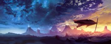4000x1609 Free Desktop Pictures Tengen Toppa Gurren Lagann Fond Ecran Gratuit Fond Ecran Pokemon Fond Ecran
