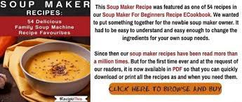 Recipe This Soup Maker Recipes Cookbook Slimming World Speed Food Soup Maker Soup Maker Recipes