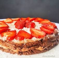 Check out these fabulous desserts that will satisfy that chocolate craving while also helping you reach your goals for a healthier life! Low Calorie Dark Chocolate Cake With Coconut Cream And Strawberries Smart Food By K
