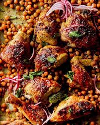 Nyt Cooking On Instagram Alisoneroman S Sheet Pan Chicken With Chickpeas Cumin And Turmeric Is Wildly Popular Weekn Nyt Cooking Pan Chicken Dinner Recipes
