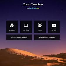 414 Zoom Template Website Template Templates Bootstrap Template