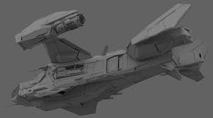 Spaceship 3d Model Spaceship 3d Model Spaceship Art Space Art